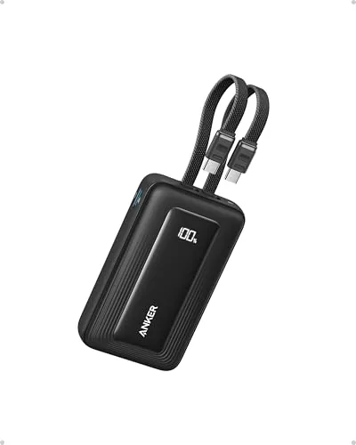 Anker Zolo Powerbank (2025 Upgrade), 45W Schnellladung, 20000 mAh Akku-Pack, Zwei
