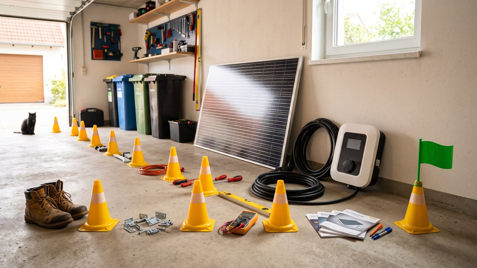 Symbolbild zum Thema Schritt für Schritt: Projekt-Anleitungen für Solar, Wallbox & Co.