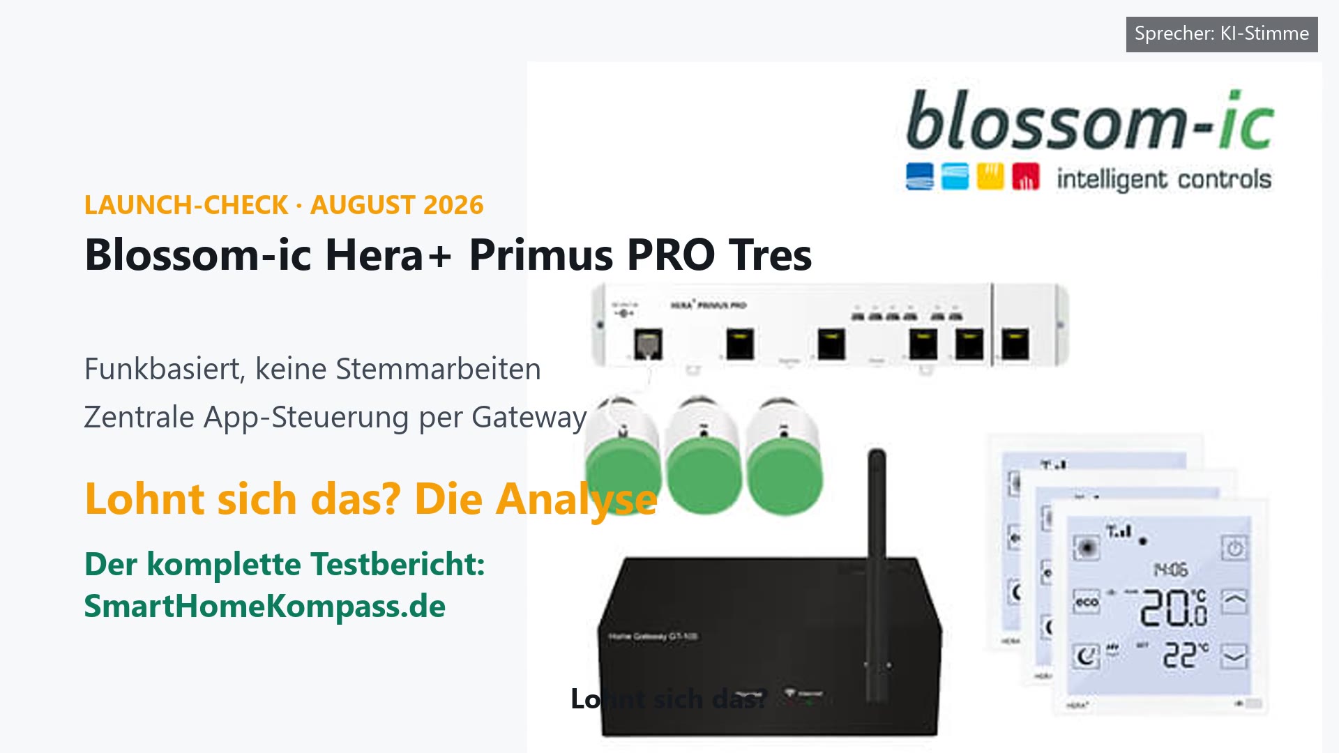 Blossom-ic Hera+ Primus PRO Tres Starter-Kit