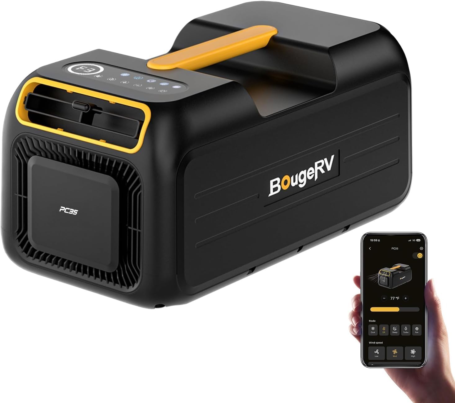 BougeRV PC35 Mobile Klimaanlage 3500 BTU