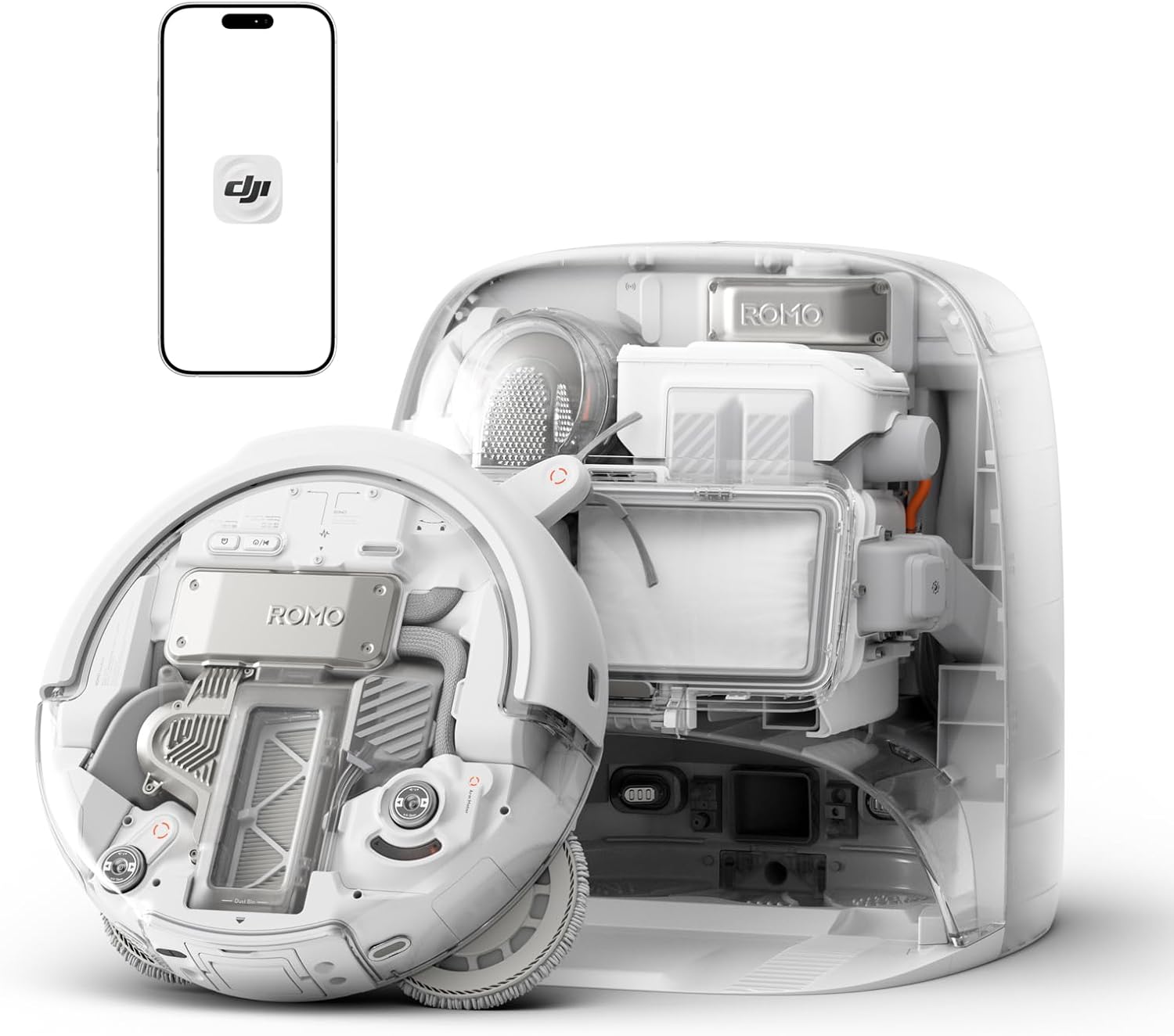 DJI ROMO P Saug- & Wischroboter