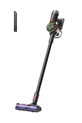 Dyson V8 Cyclone Handstaubsauger, Schwarz und Grün, 60 Minuten Laufzeit | 150 AW