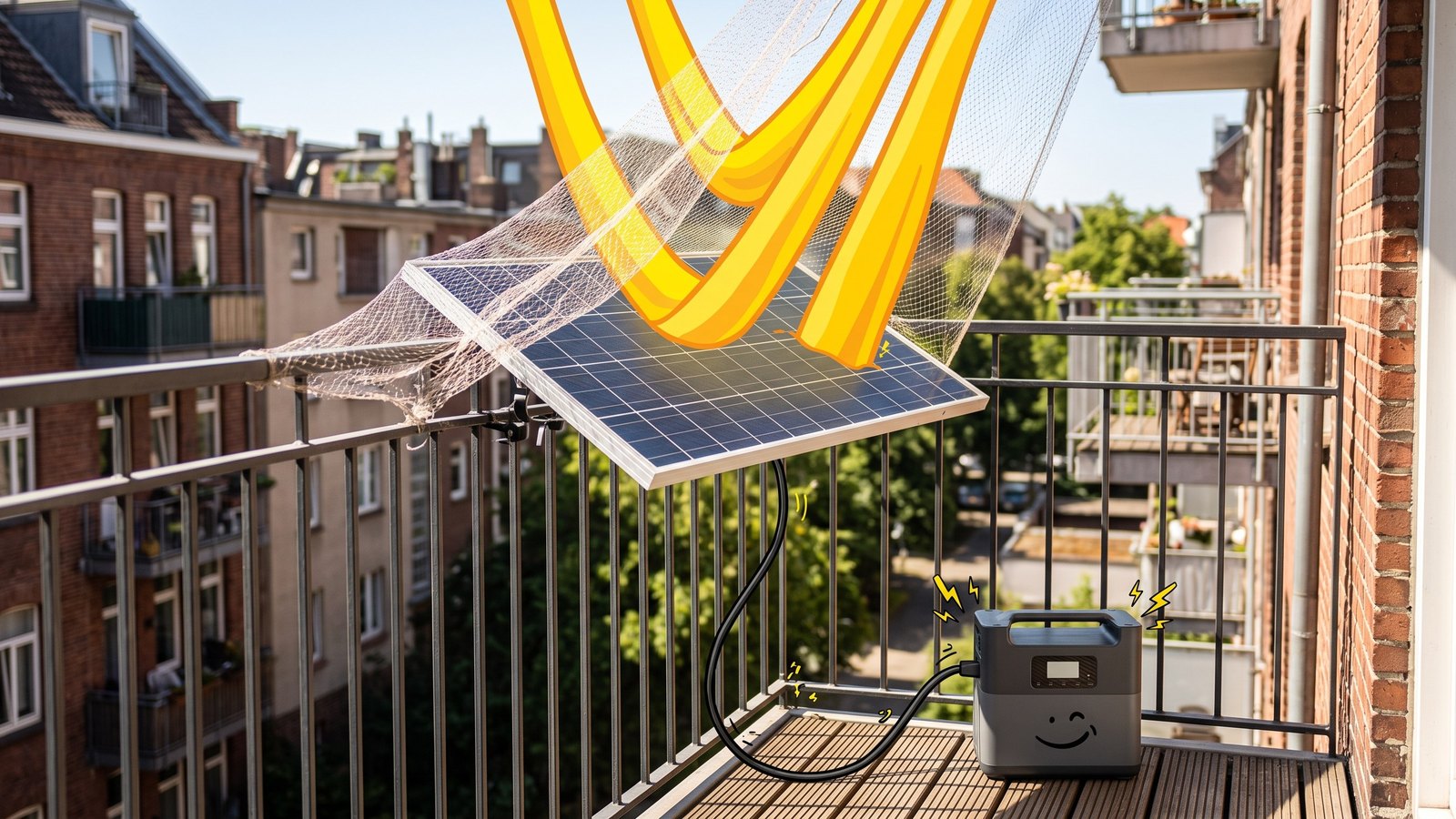 Solarmodule auf einem Hausdach im warmen Abendlicht – Symbolbild zur sinkenden PV-Einspeisevergütung