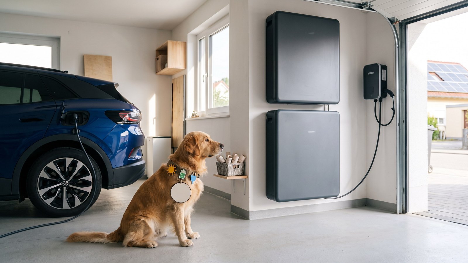Symbolbild zum Thema Smart-Energie-Manager: Solar, Speicher, Auto & Tarif kombinieren