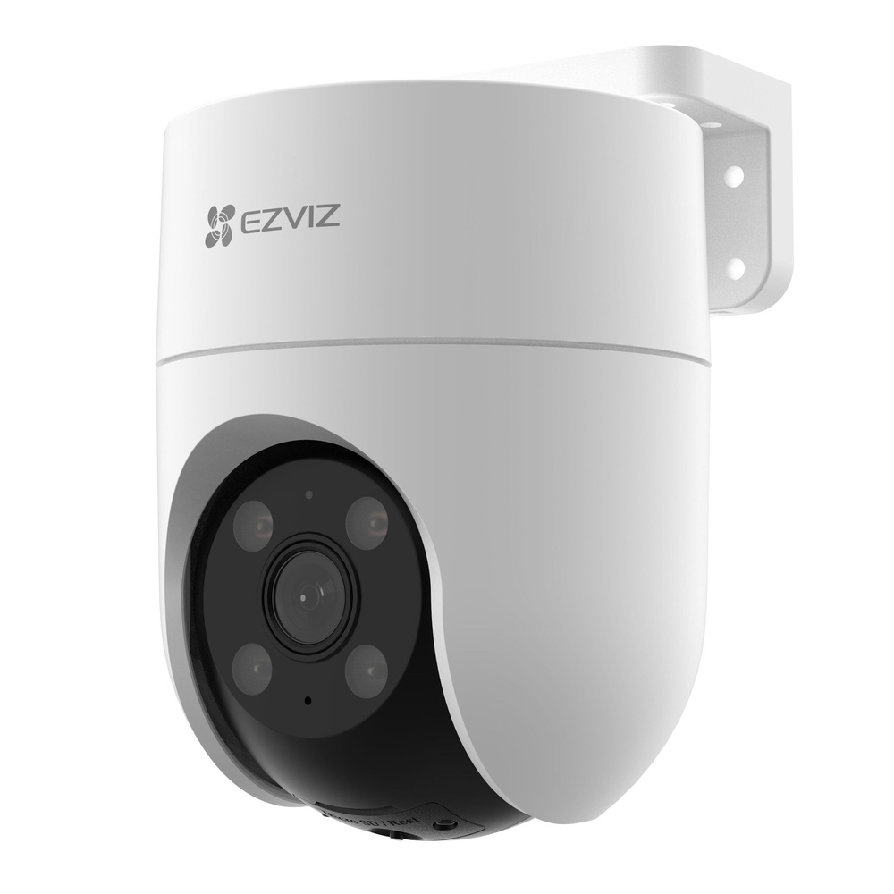 EZVIZ H8c Outdoor-Schwenk-/Neige-Kamera an einer Wandhalterung