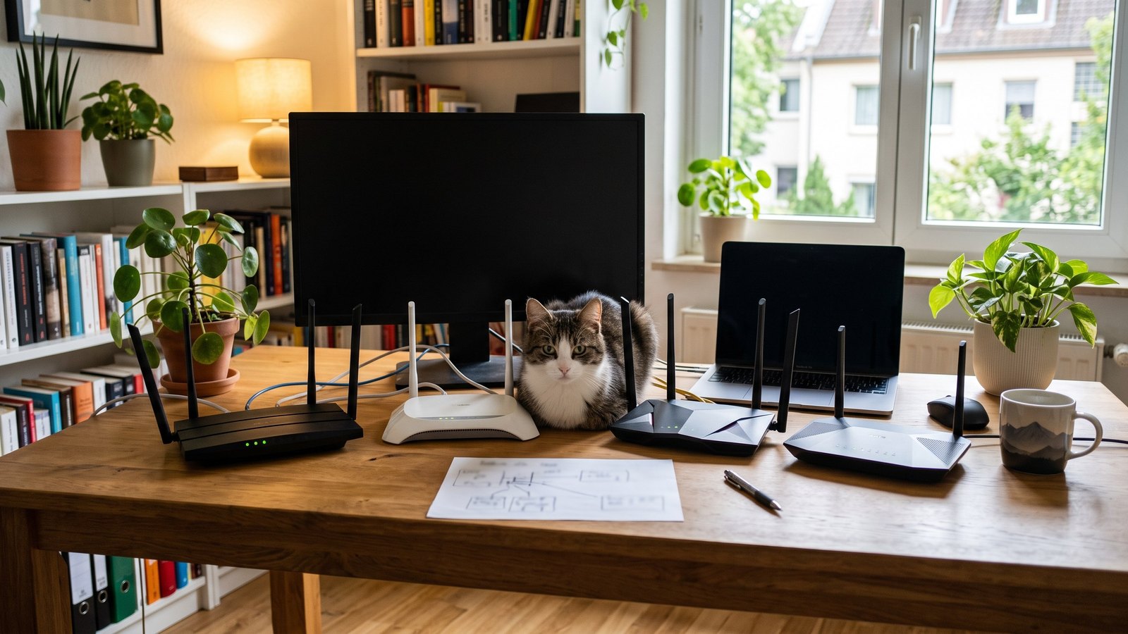 Symbolbild zum Thema Heimnetz & Router Tests 2026