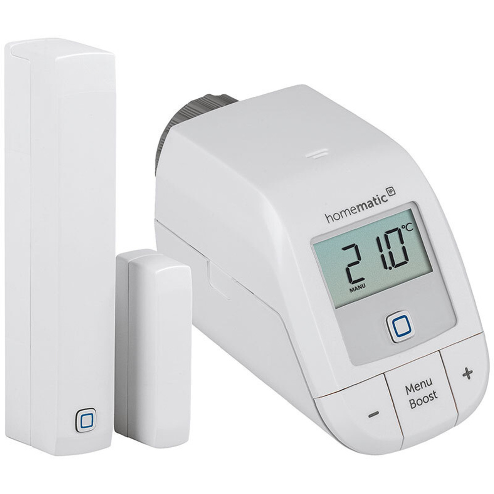 Homematic IP Set Heizen easy connect: Heizkörperthermostat und Fenster-/Türkontakt