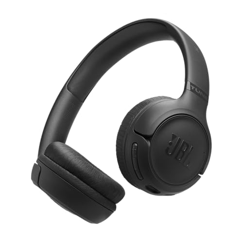 JBL Tune 530BT, Kabelloser On-Ear-Kopfhörer mit Bluetooth, Schwarz