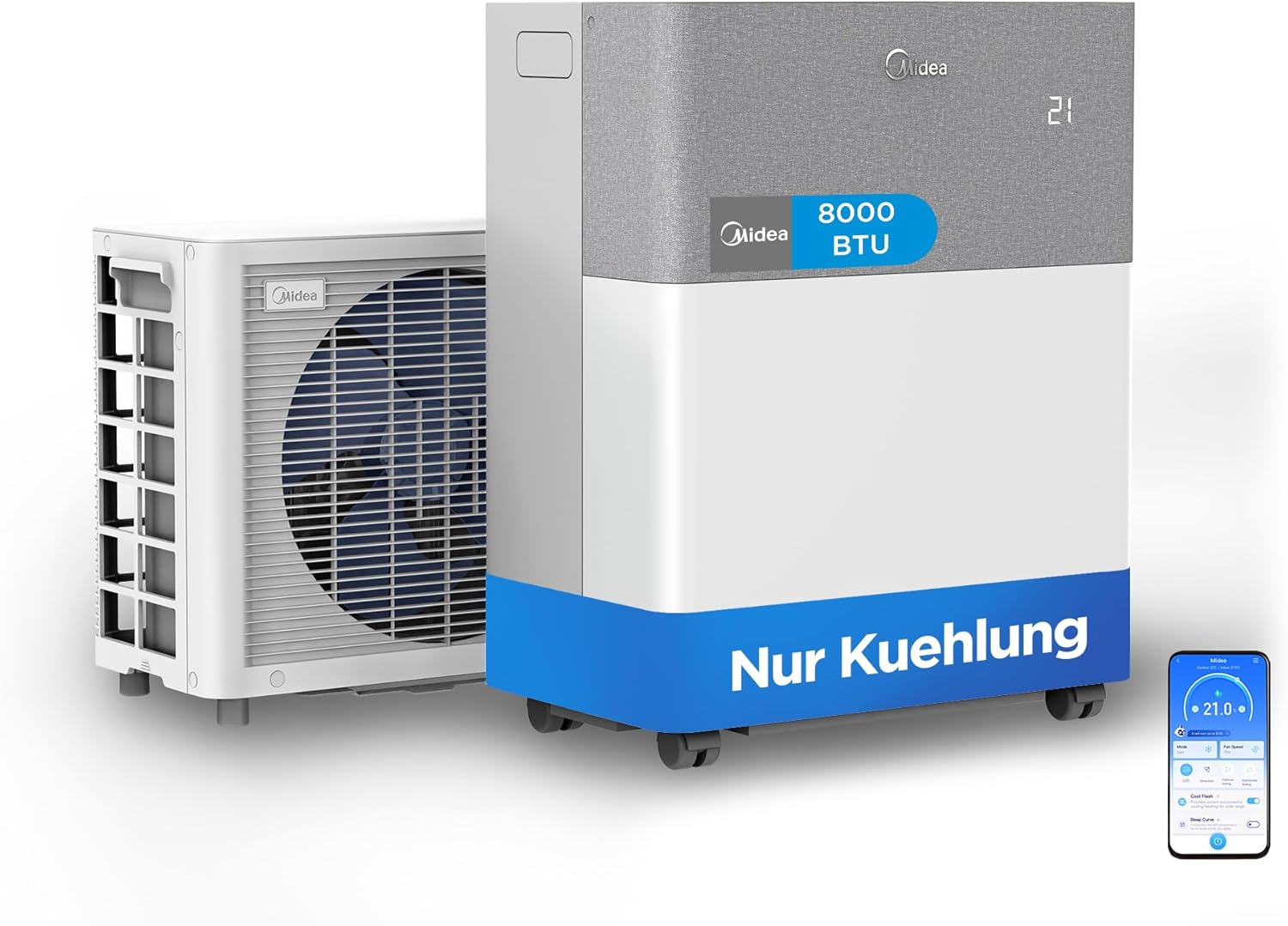 Midea PortaSplit Cool mobile Split-Klimaanlage