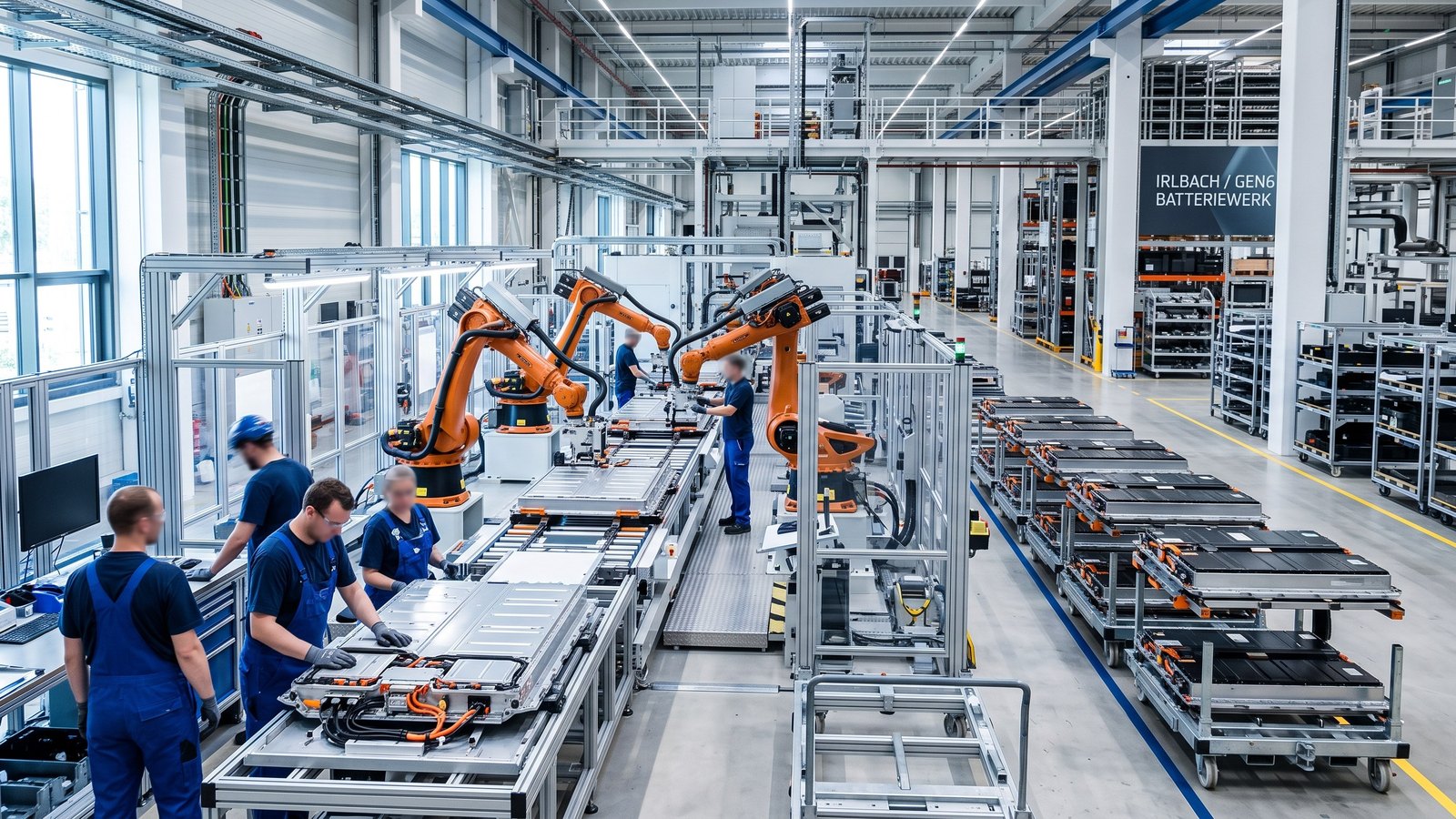 BMW startet Serienfertigung der Gen6-Batterie in Bayern