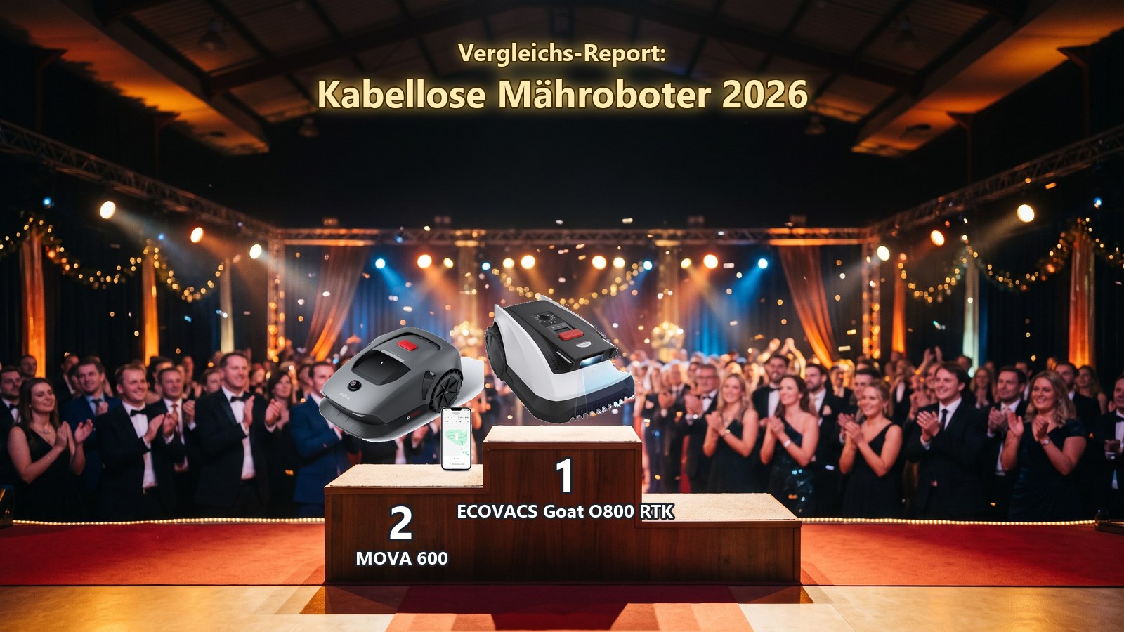 Mähroboter ohne Kabel: Nur zwei von acht schneiden gut ab