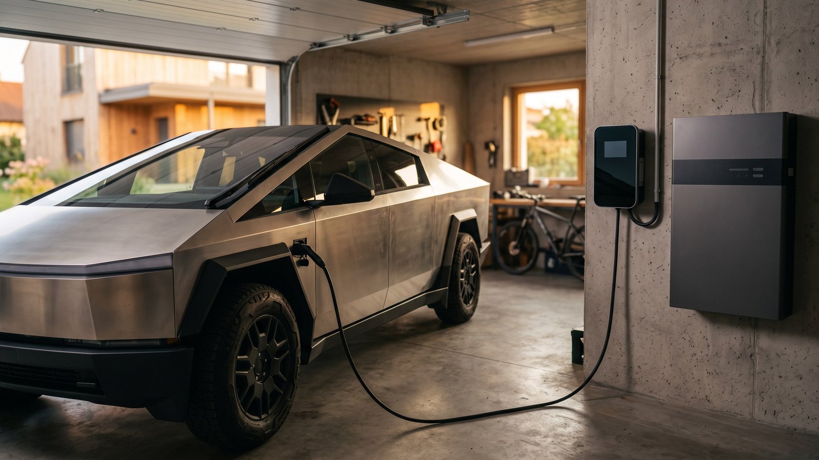 Tesla: Cybertruck lädt jetzt die Powerwall bei Stromausfall