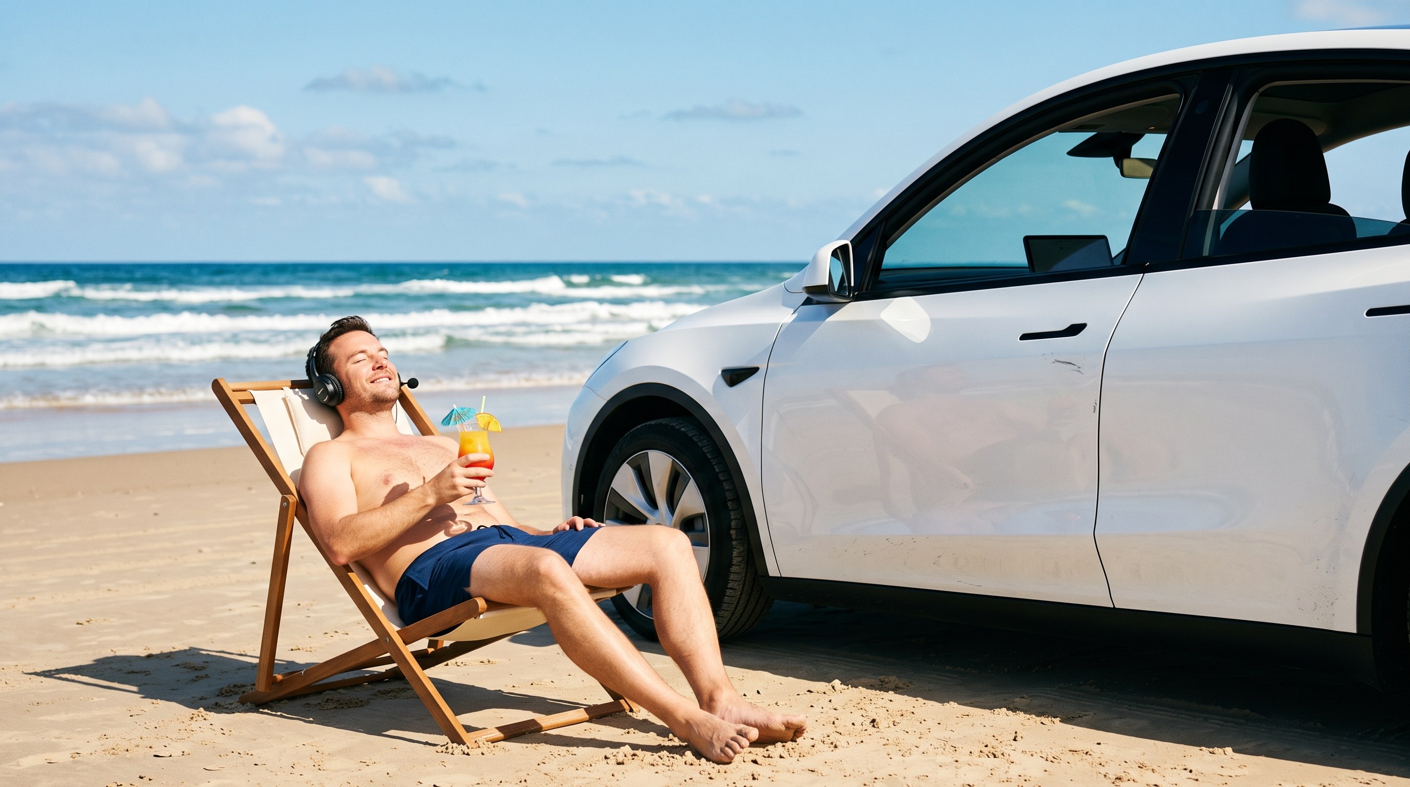 Tesla's 2026.26 Sommer Update lässt Video-Meetings zu