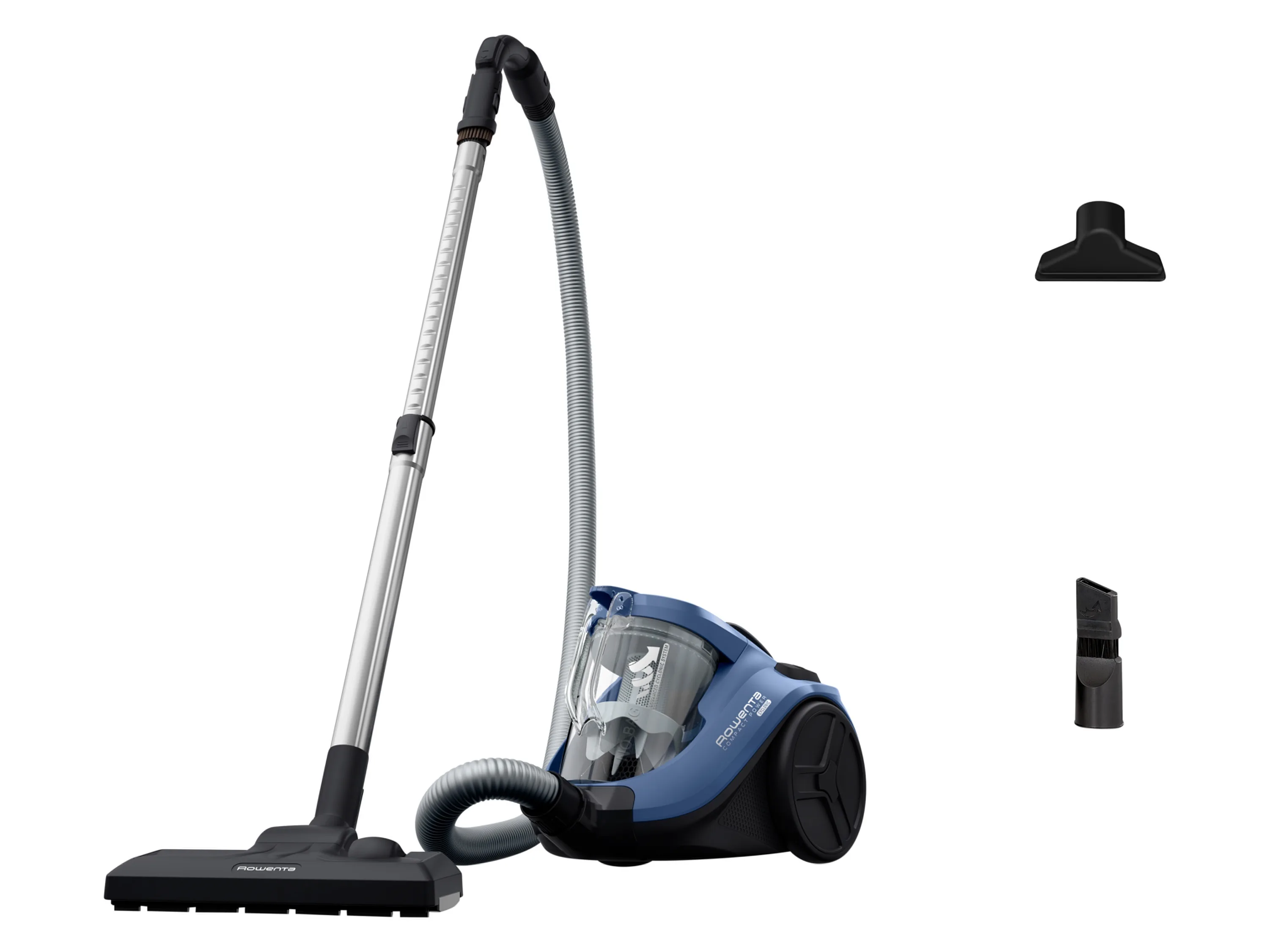 ROWENTA Compact Power Cyclonic Classic+ Bodenstaubsauger beutellos, Staubsauger leise