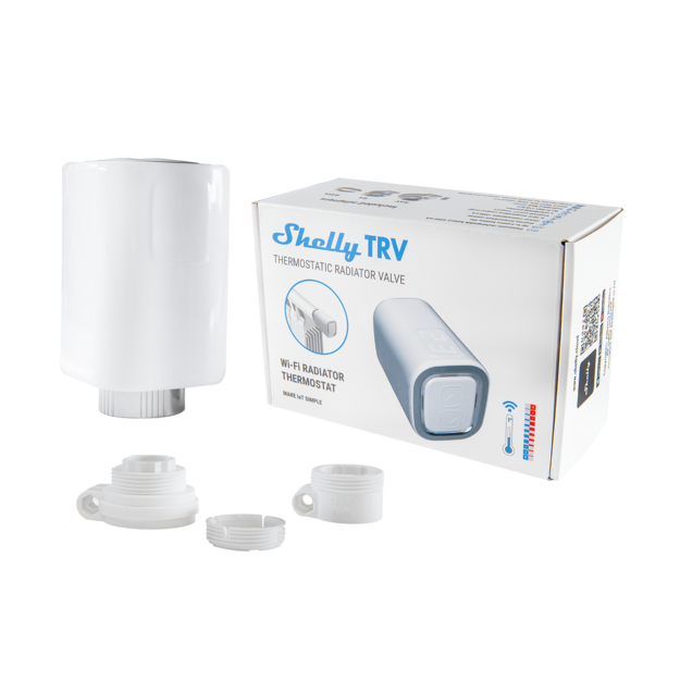 Shelly TRV WLAN-Heizkörperthermostat
