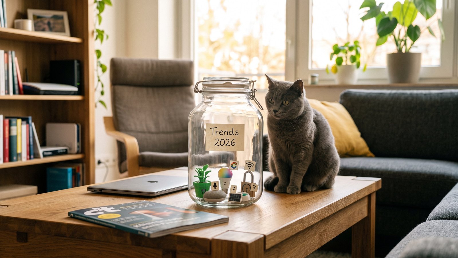 Symbolbild zum Thema Smart-Home-Trends 2026: 7 Entwicklungen für die zweite Jahreshälfte