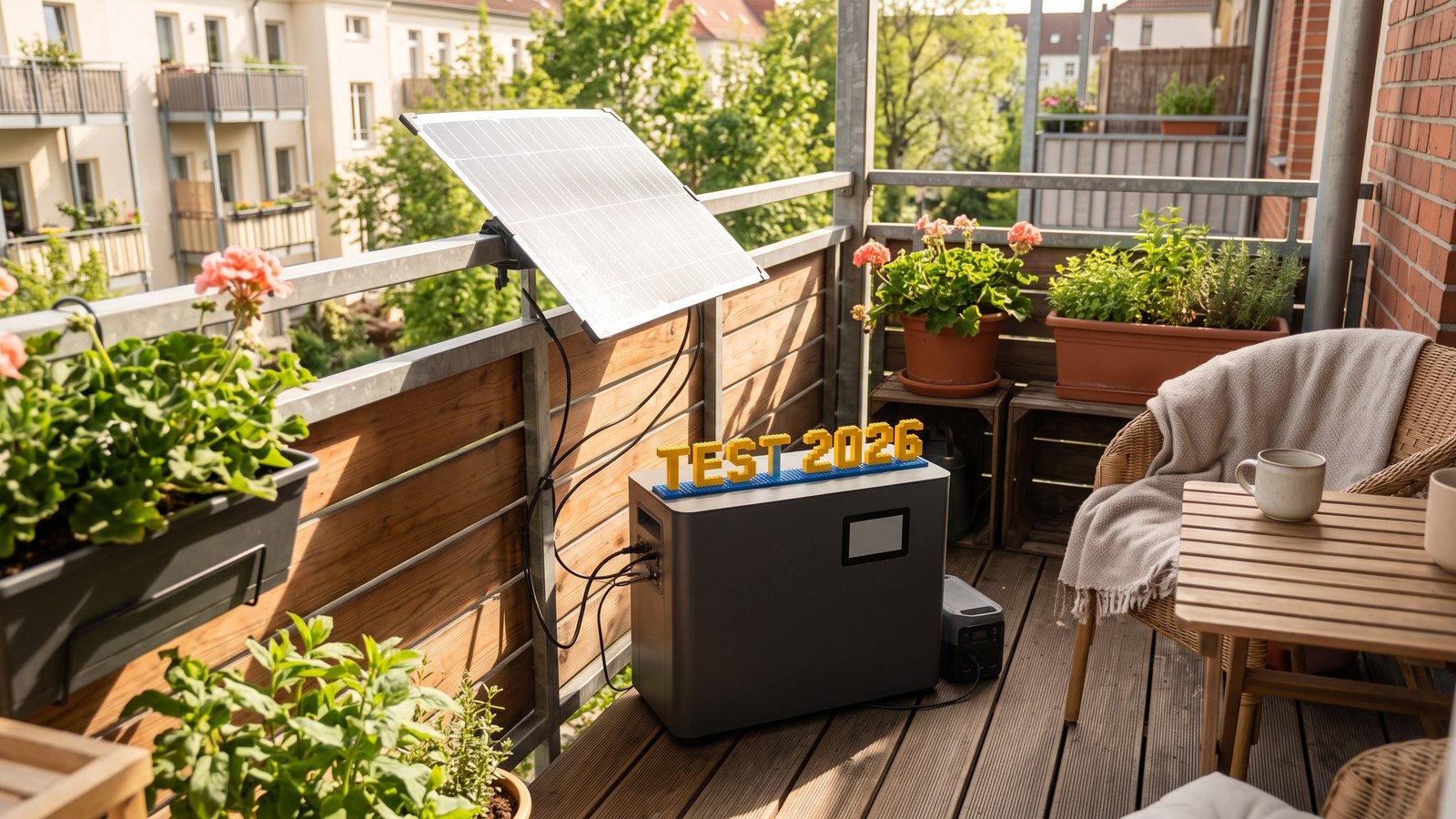 Symbolbild zum Thema Solar & Balkonspeicher Tests 2026