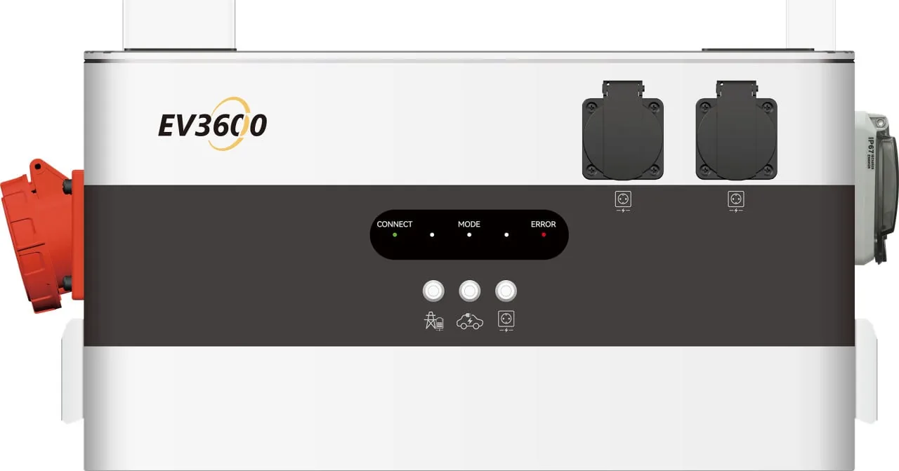 SunEnergyXT Insellösung EV3600 bidirektionaler Wechselrichter