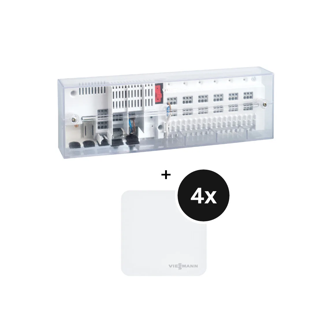 Viessmann ViCare Fußbodenthermostat + ViCare Klimasensor 4er-Set