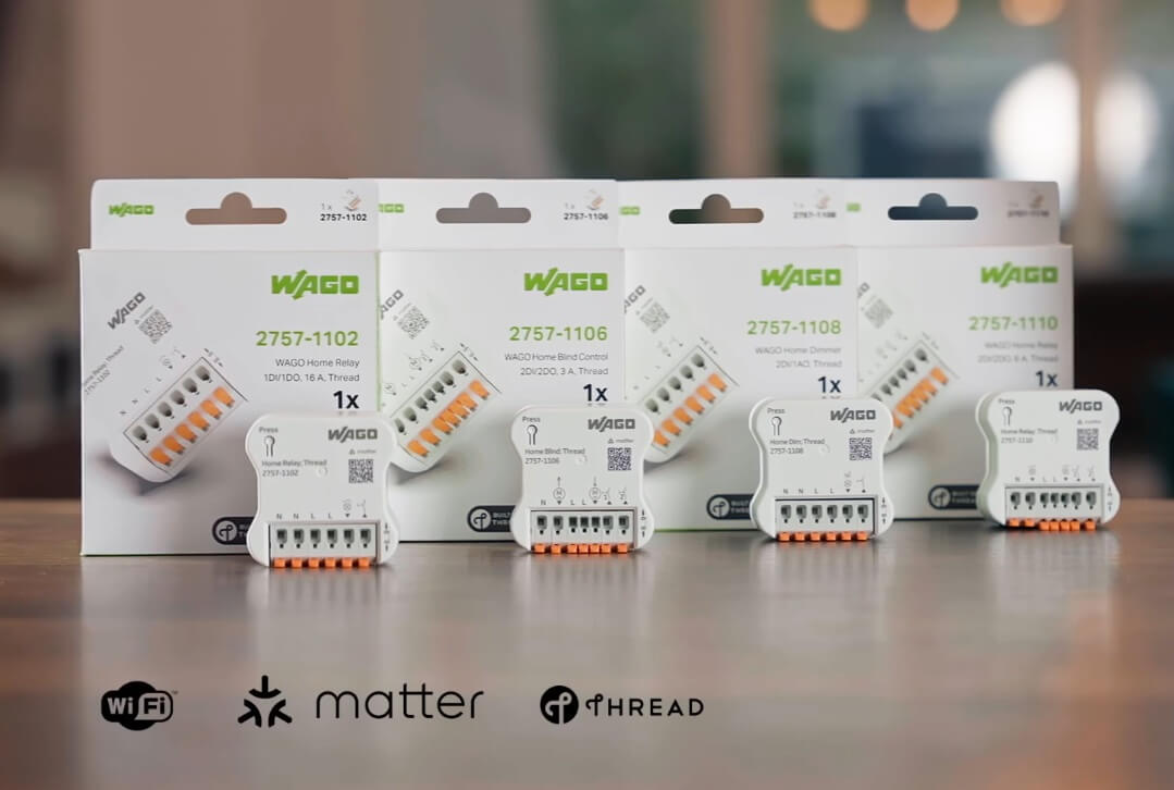 WAGO Smart-Home-Aktoren-Serie mit Home Blind Control 2757-1106