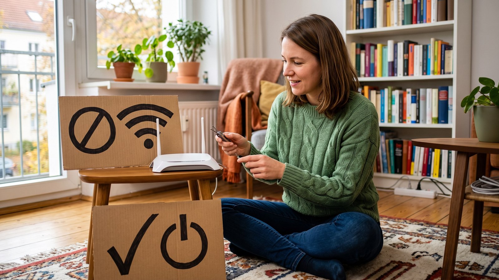 Symbolbild zum Thema WLAN-Problemlöser: Kein Signal? Router-Soforthilfe
